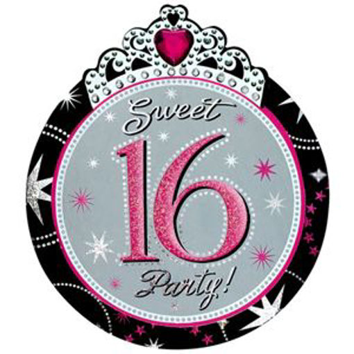 Picture of SWEET 16 INVITATIONS X8